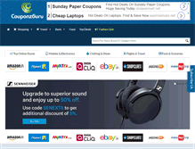 Tablet Screenshot of couponzguru.com